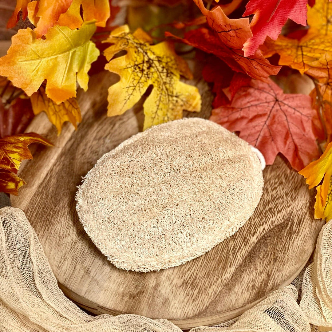 100% Natural Loofah | Exfoliating Loofah Pad - Nina's Pure Joy