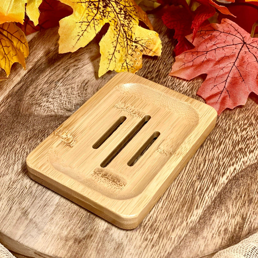 Wooden Soap Tray Soap Holder | Bar Soap Holder - Nina's Pure Joy