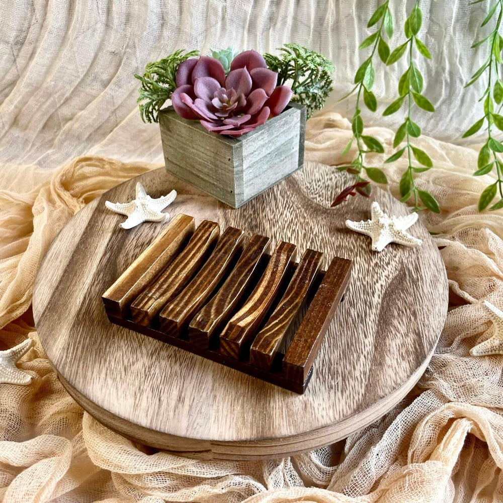 Pine Wood Soap Dish - Nina's Pure Joy