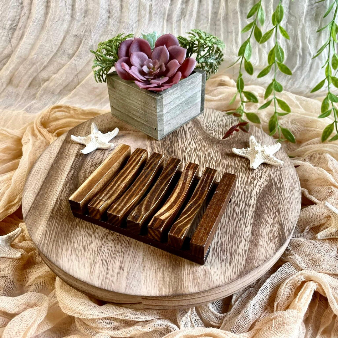 Pine Wood Soap Dish - Nina's Pure Joy