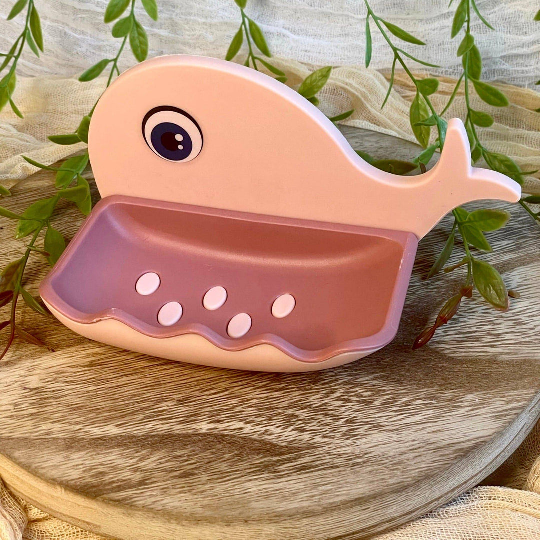 Whale Shape Drain Soap Dish - Nina's Pure Joy