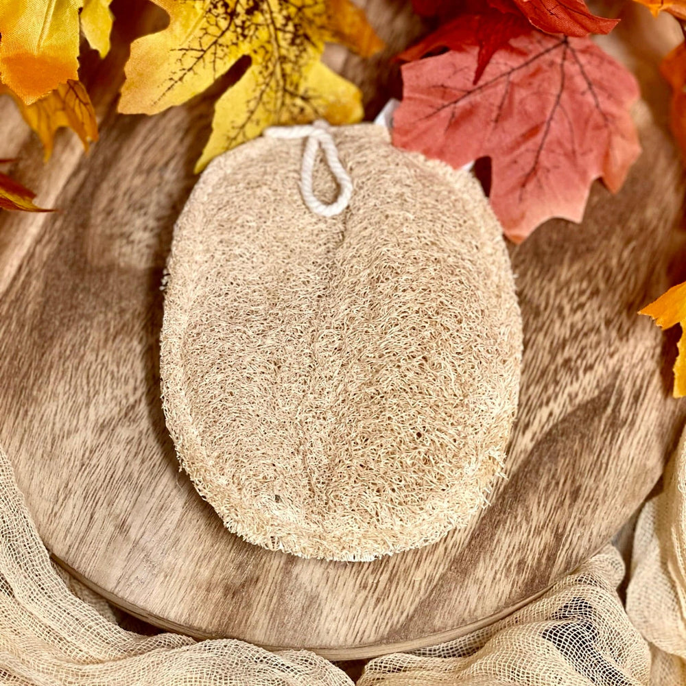 100% Natural Loofah | Exfoliating Loofah Pad - Nina's Pure Joy