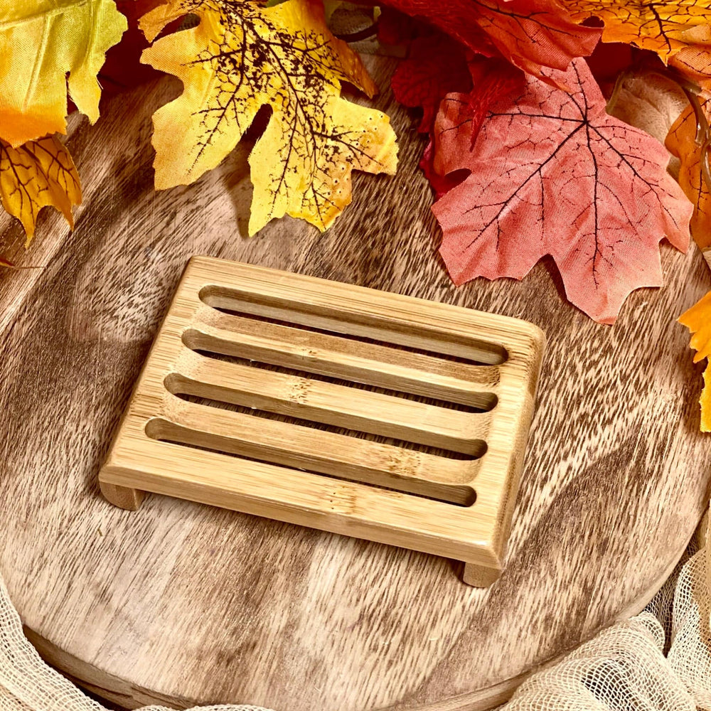 Wooden Soap Tray Soap Holder | Bar Soap Holder - Nina's Pure Joy